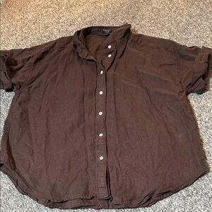 J. Crew baird McNutt linen shirt